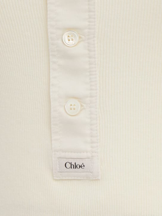 Chloé: 方形领上衣