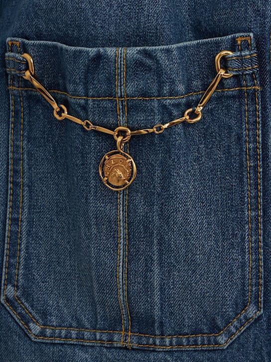 Chloé: 带金属细节的休闲外套