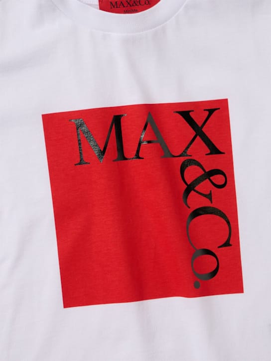 MAX&CO - 印花棉质圆领T恤