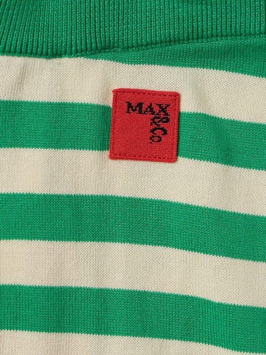 MAX&CO - 条纹棉短裤