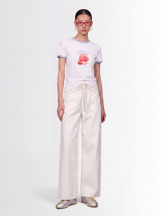 FIORUCCI: 在标记之前舔印花婴儿T恤