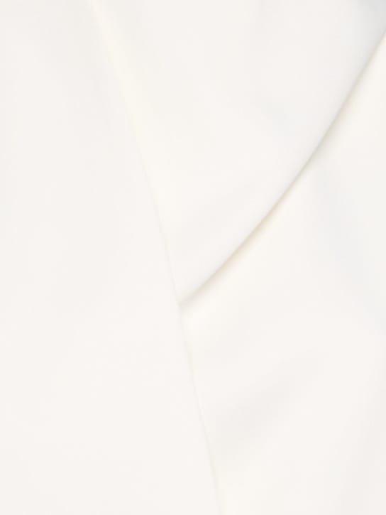 Khaite: Sleeveless midi dress with drape