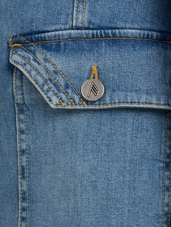 The Attico: 带泡袖的牛仔夹克