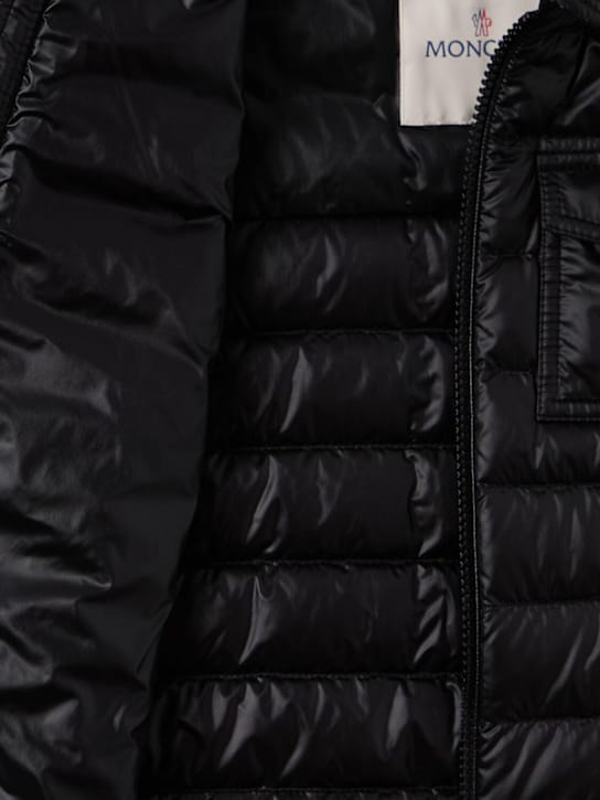 Moncler: Mourillon 尼龙羽绒衬衫夹克