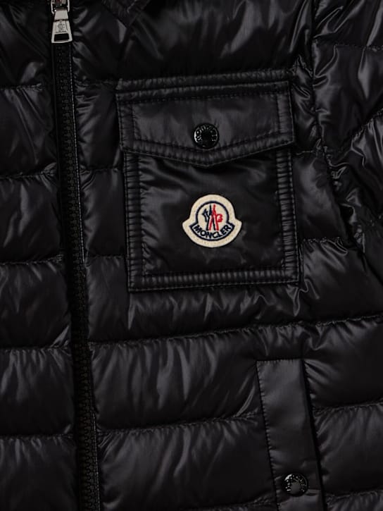 Moncler - 莫里永尼龙羽绒衬衫夹克