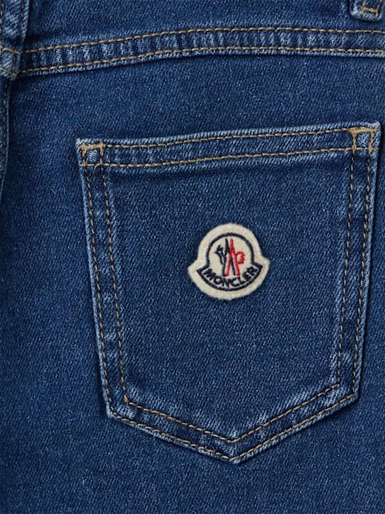 Moncler - Cotton straight leg pants