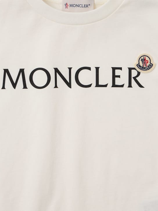 Moncler - 棉质logo T恤
