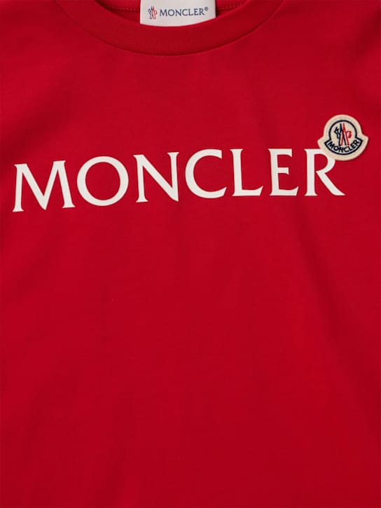 Moncler - Logo cotton t-shirt