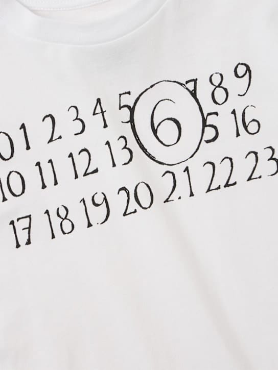 MM6 Maison Margiela - 棉质平纹针织T恤