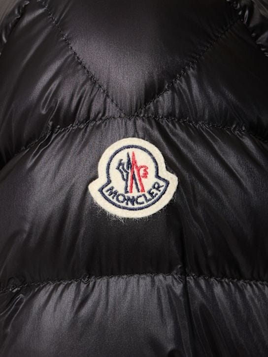 Moncler: 短款高领羽绒夹克