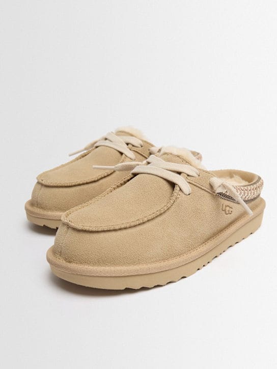 Ugg - 低调绒面系带乐福鞋