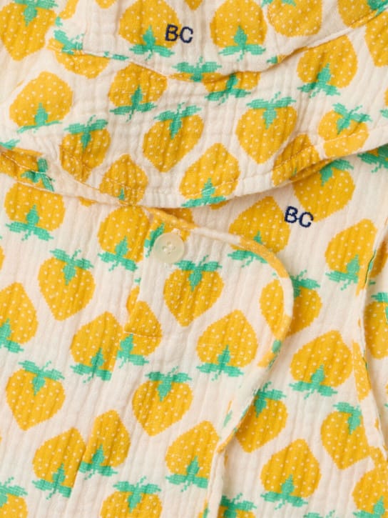 Bobo Choses - Printed cotton romper & hat