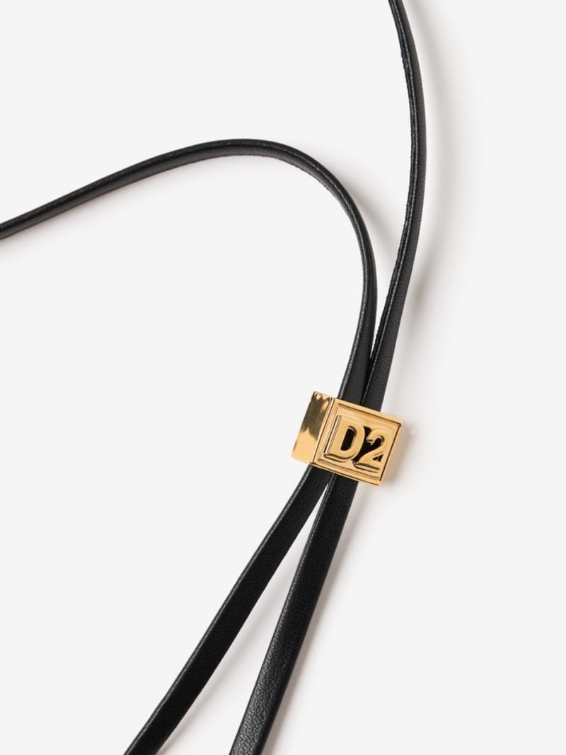 Dsquared2 - Collier cordon logo D2