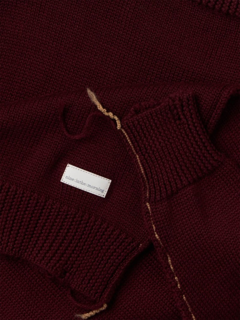 Nine In The Morning - Strickpullover mit Rundhalsausschnitt