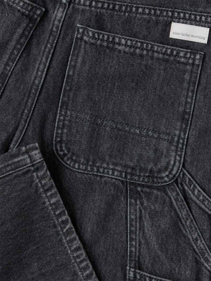 Nine In The Morning - Schwarze Jeans mit weitem Bein