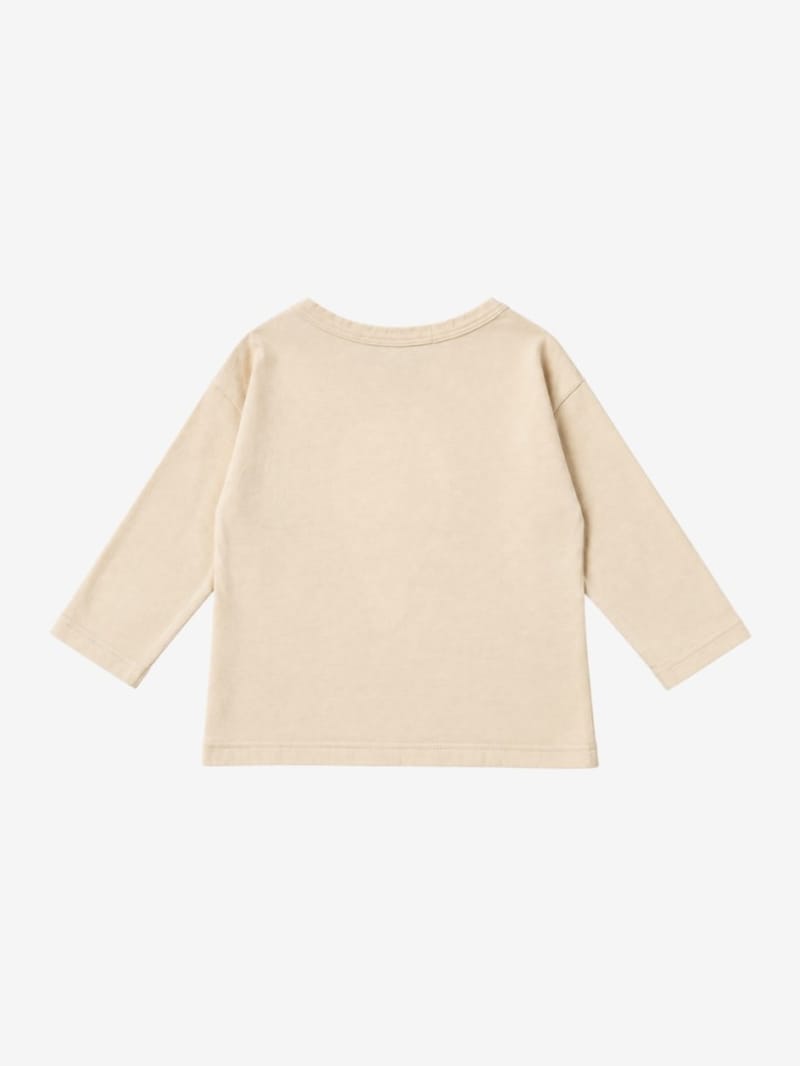 Bobo Choses - T-shirt a maniche lunghe con stampa Bigtooth Lemon in cotone biologico