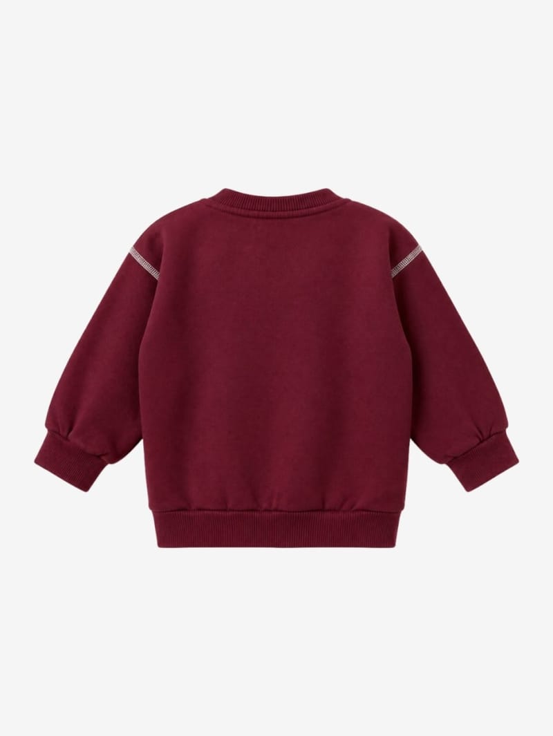 Bobo Choses: Organic cotton sweatshirt with embossed logo