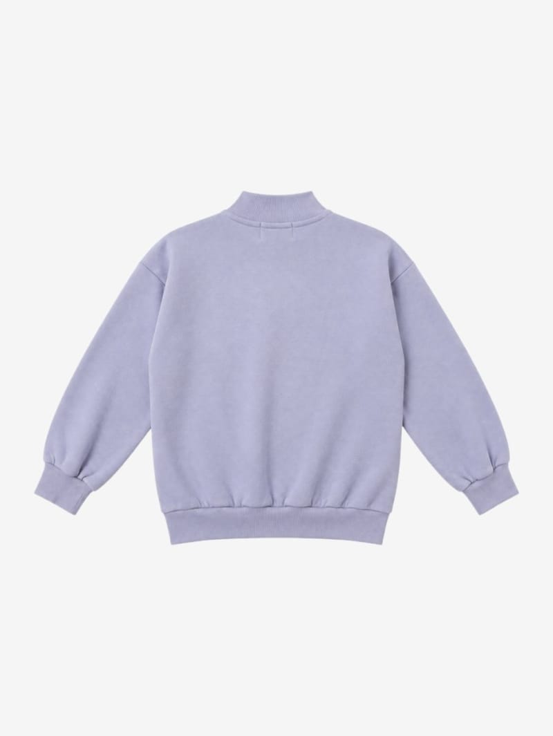 Bobo Choses: Mystery BC organic cotton half-zip sweatshirt