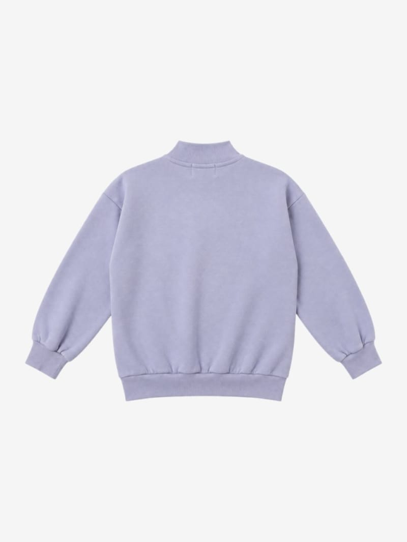 Bobo Choses - Felpa con mezza zip Mystery BC in cotone biologico