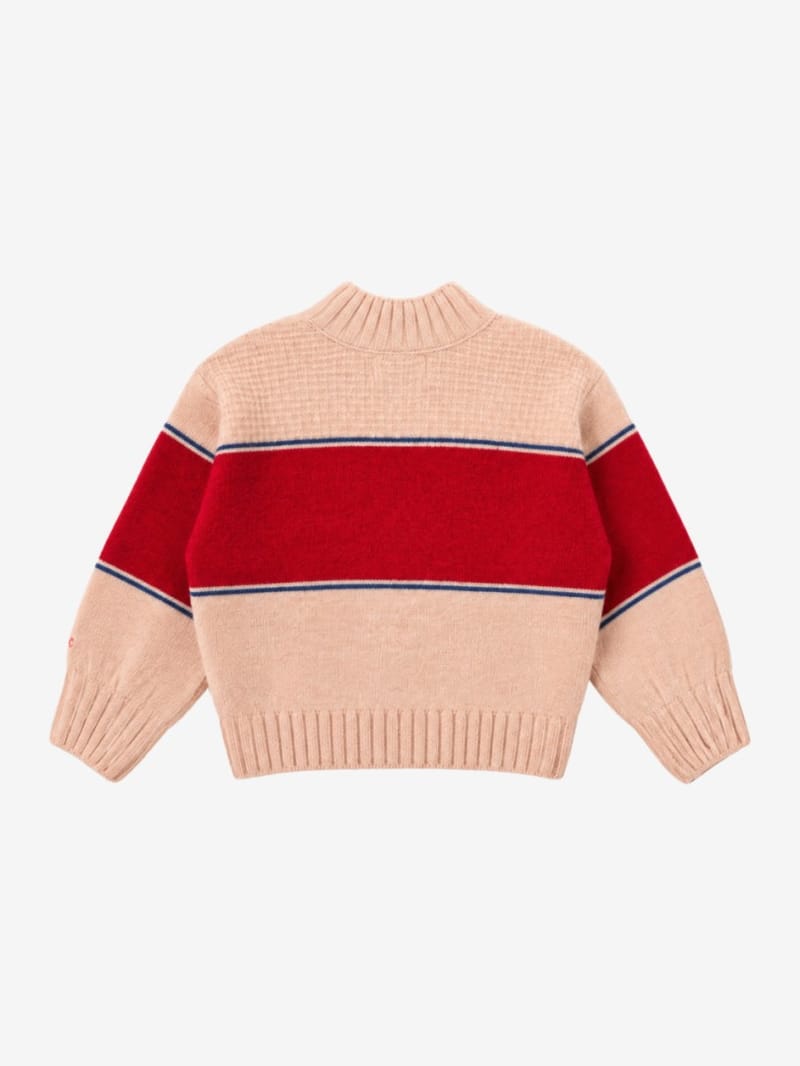 Bobo Choses - Maglione jacquard a righe