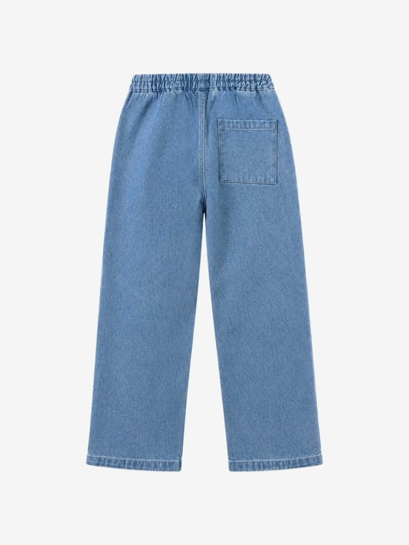 Bobo Choses: Organic cotton jeans with embossed logo