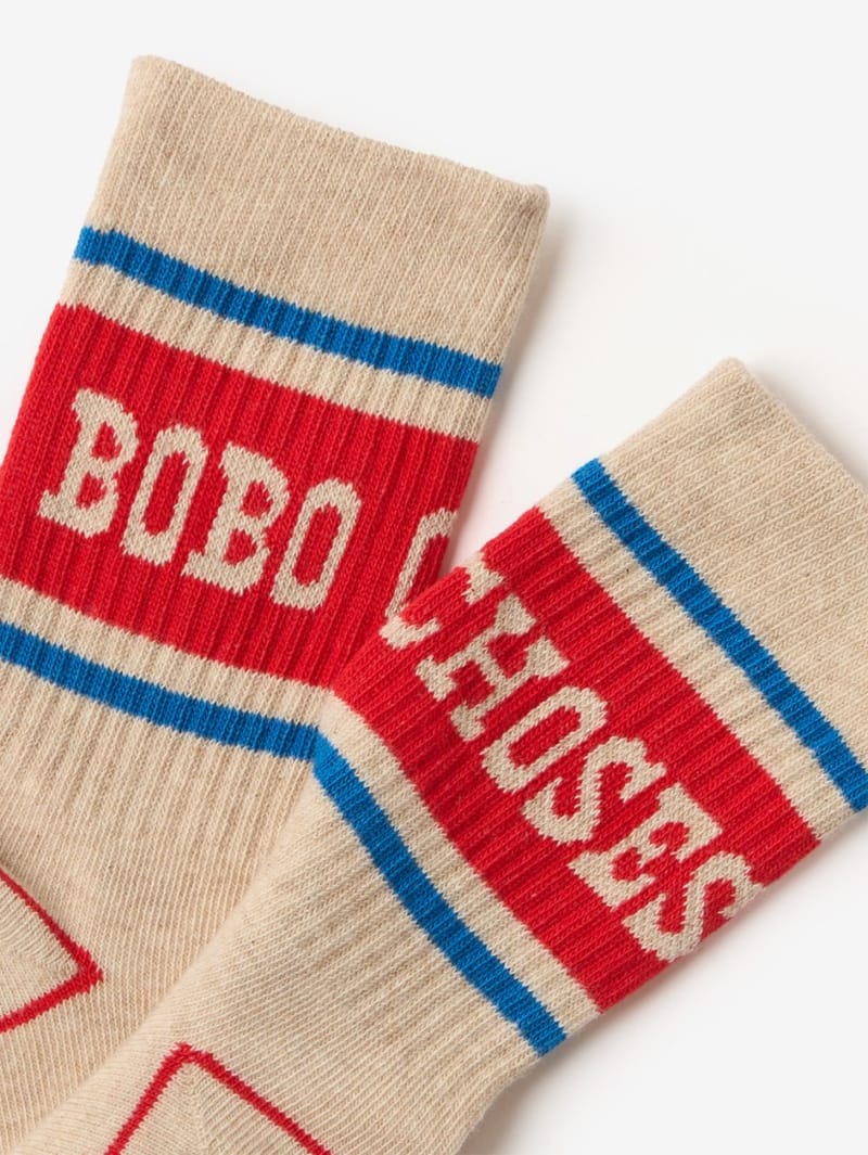 Bobo Choses: Pop organic cotton long socks