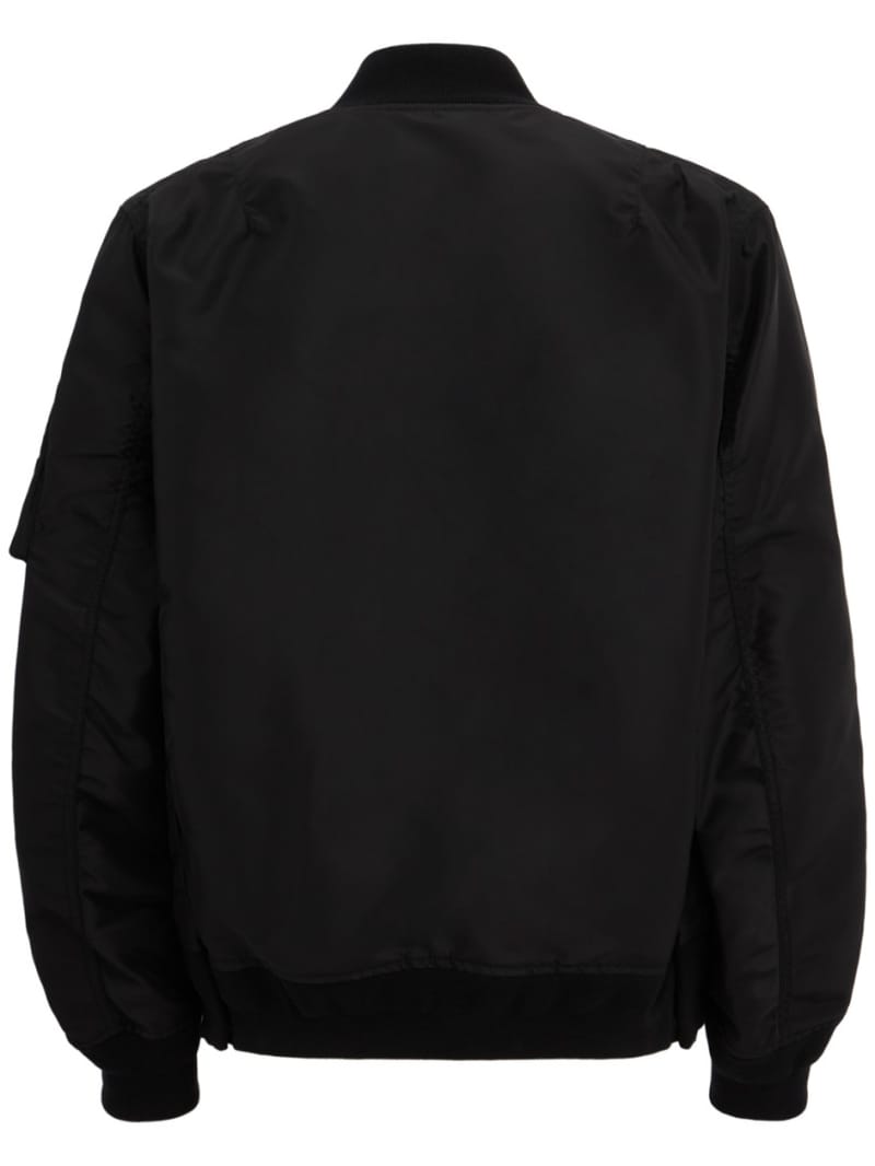 Sacai - 带袖口口袋的尼龙斜纹夹克