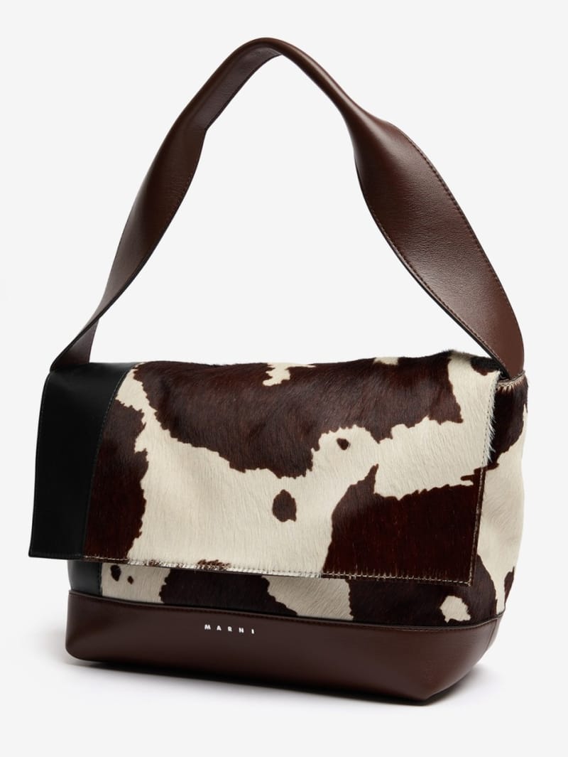 Marni: Cow leather shoulder bag