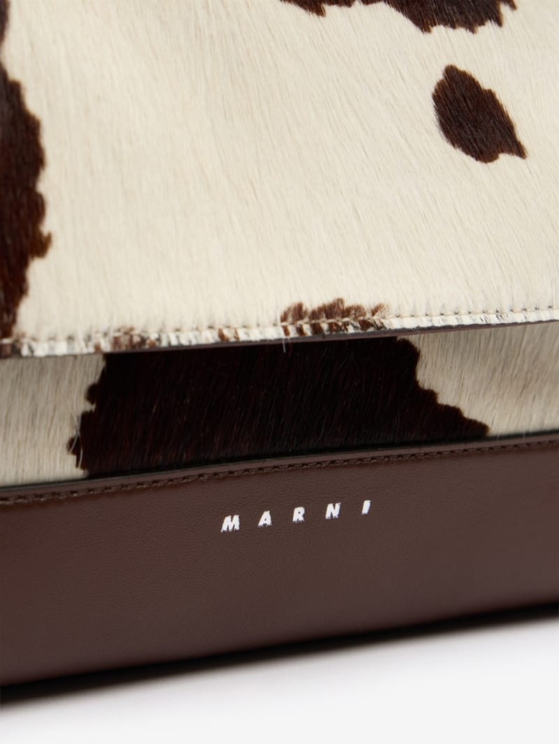 Marni: Cow leather shoulder bag