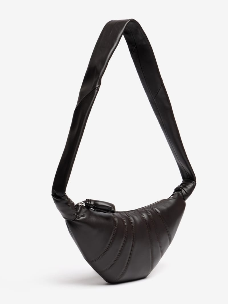 Lemaire: Small Croissant soft nappa shoulder bag
