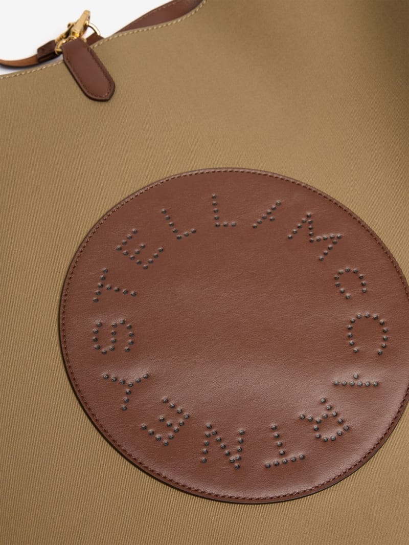 Stella McCartney: Cotton reversible logo tote bag