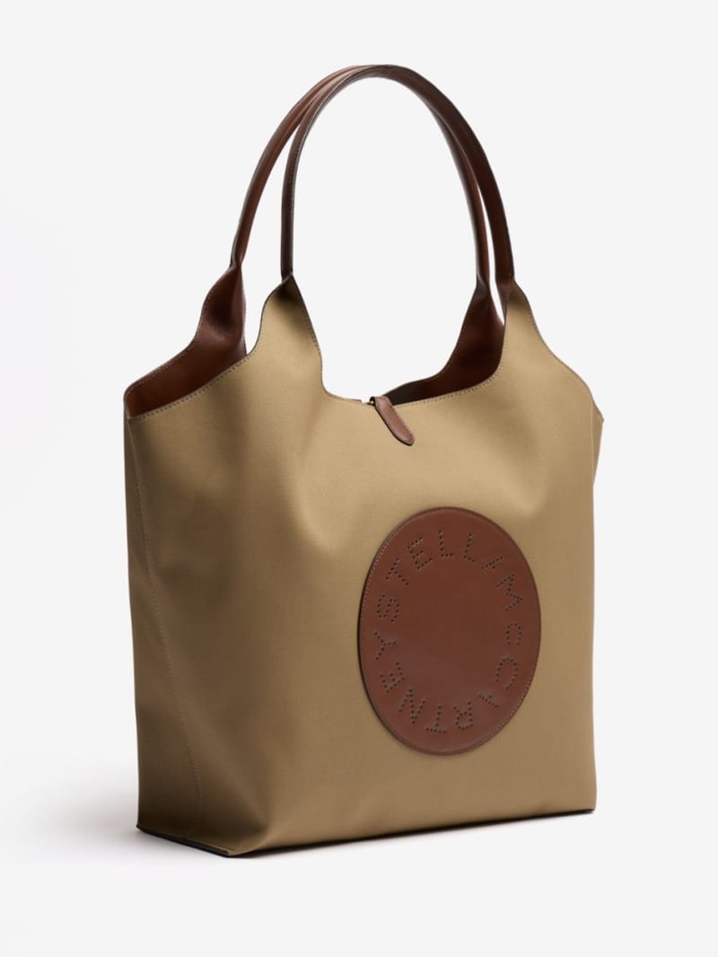 Stella McCartney - Cotton reversible logo tote bag