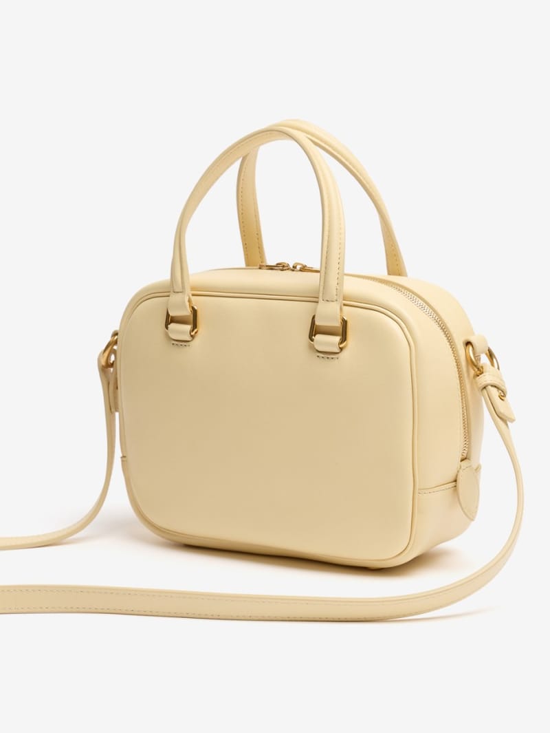 Jil Sander: Small Vision leather top handle bag