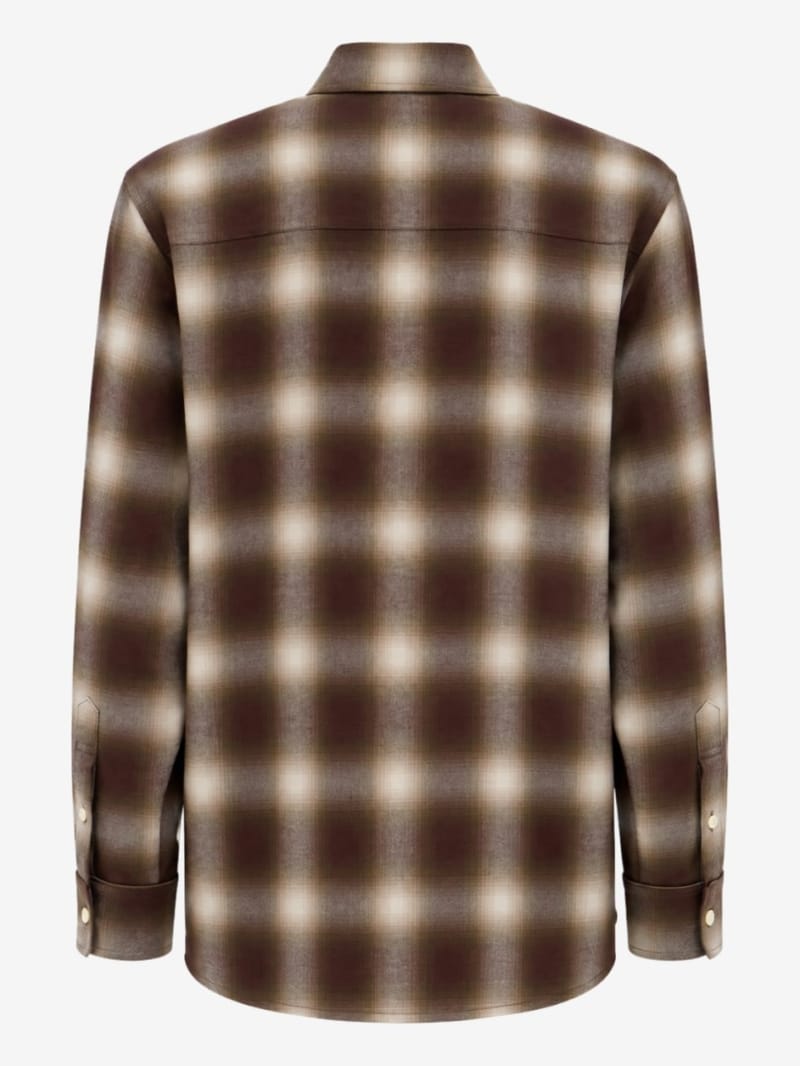 Bluemarble - Camicia Hazy a quadri in misto cotone