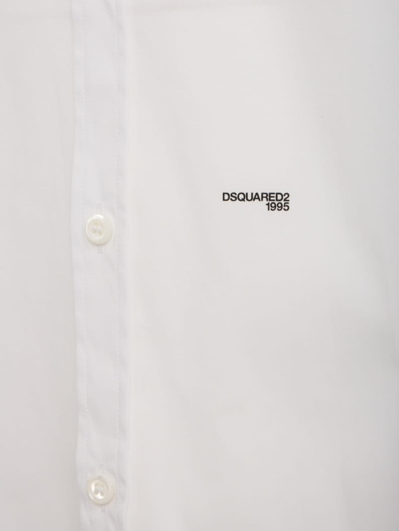 Dsquared2: Relax Dan cotton stretch shirt
