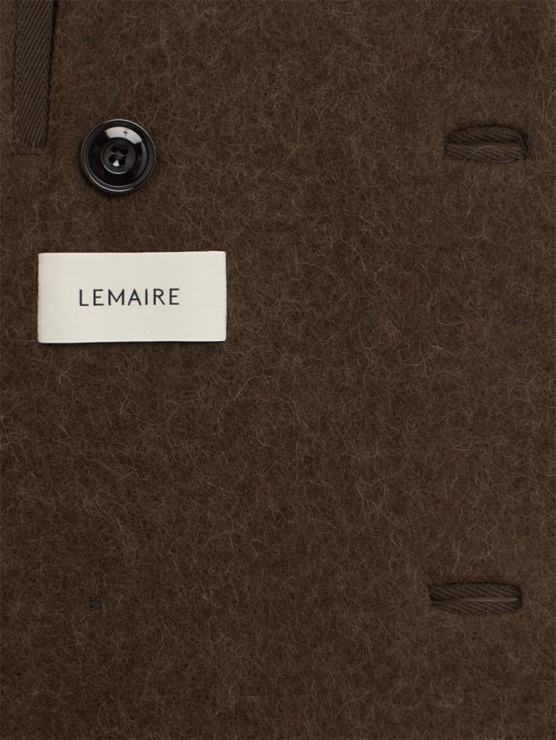 Lemaire: 羊毛和羊驼长外套