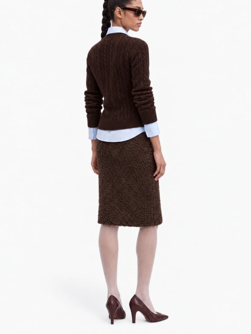 MSGM: Cardigan a trecce