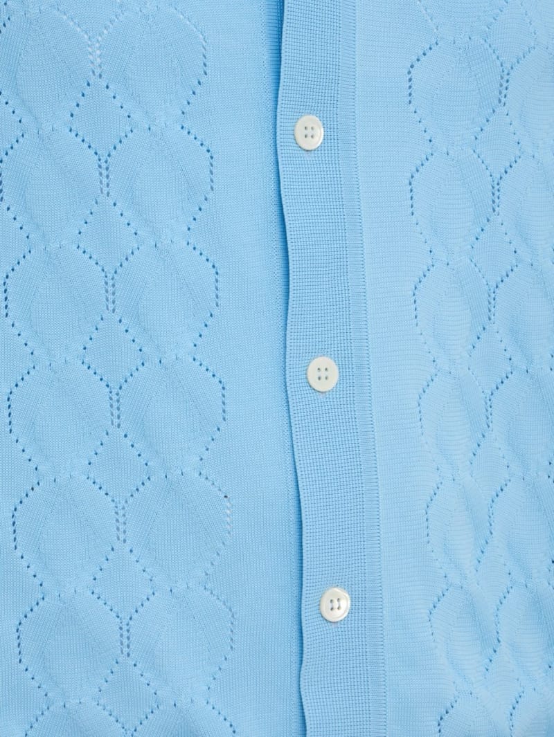 Marni: Pointelle knit techno cardigan