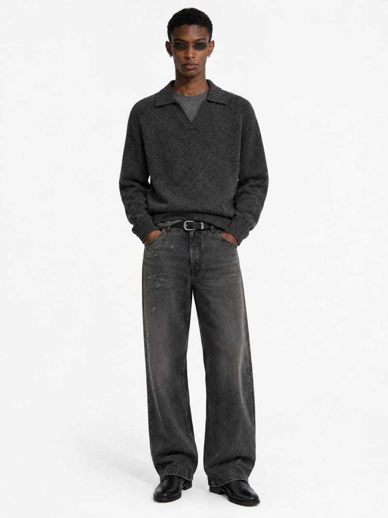 DIANA STUDIO - Cashmere Knit Polo