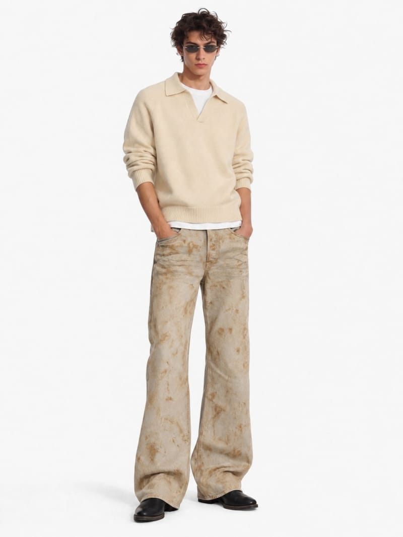DIANA STUDIO - Cashmere Knit Polo