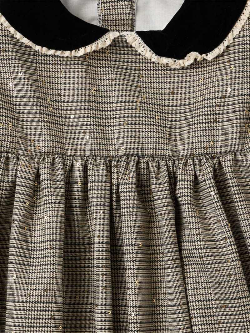 COSMOSOPHIE: Checkered dress