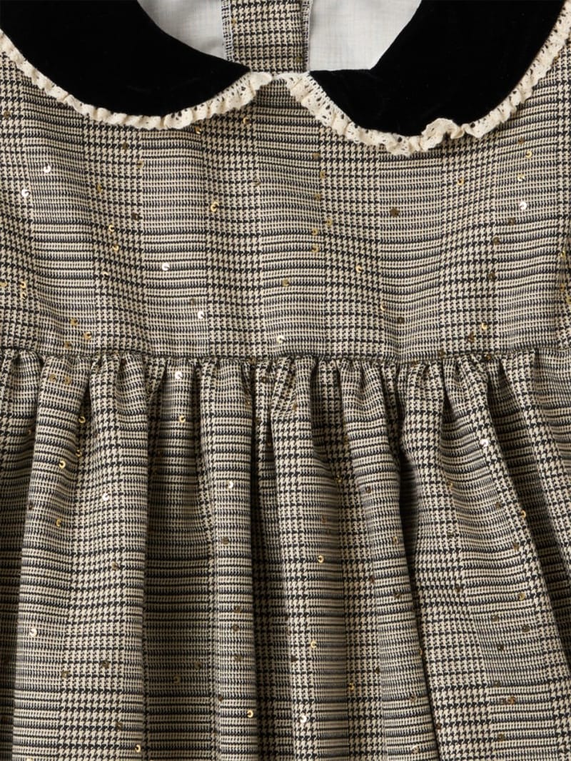 COSMOSOPHIE - Checkered dress
