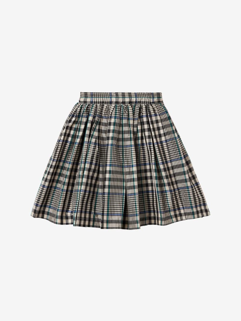 COSMOSOPHIE: Checkered skirt