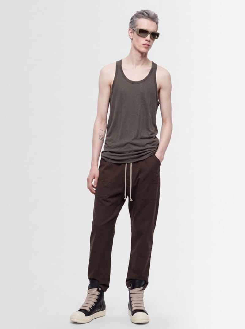Rick Owens DRKSHDW - Pantalones cargo clásicos con cordón