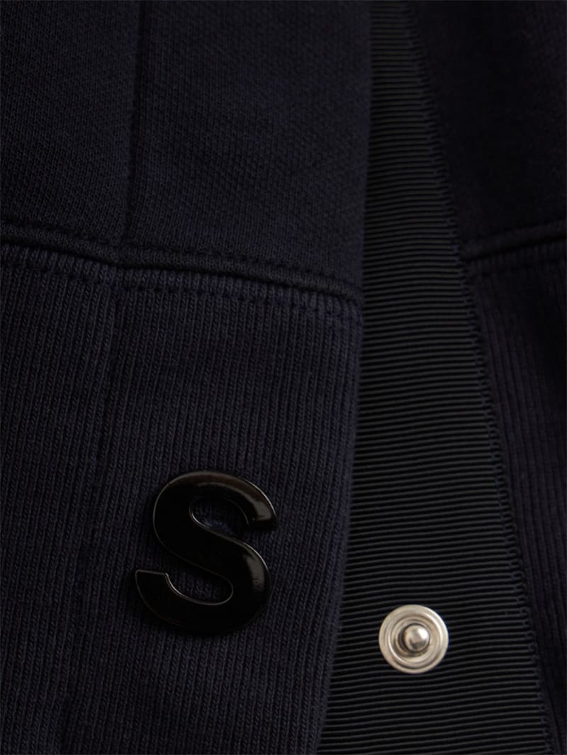 Sacai: HOODIE EN Éponge CLASSICS