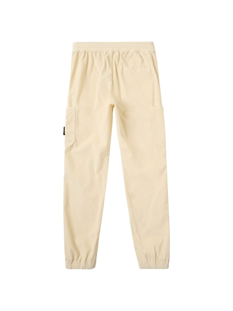 Stone Island Junior: 棉混纺灯芯绒收腿裤