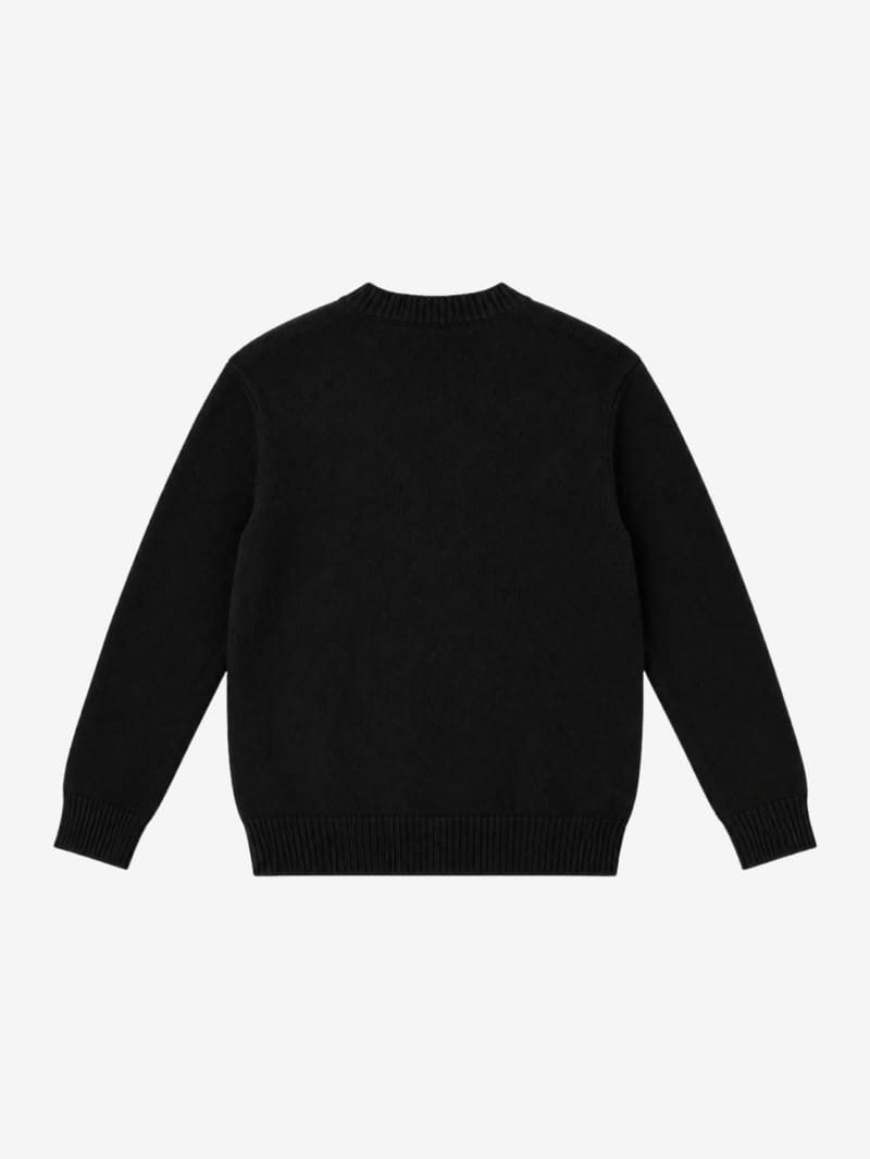 Diesel Kids - Cotton blend crewneck sweatshirt w/logo
