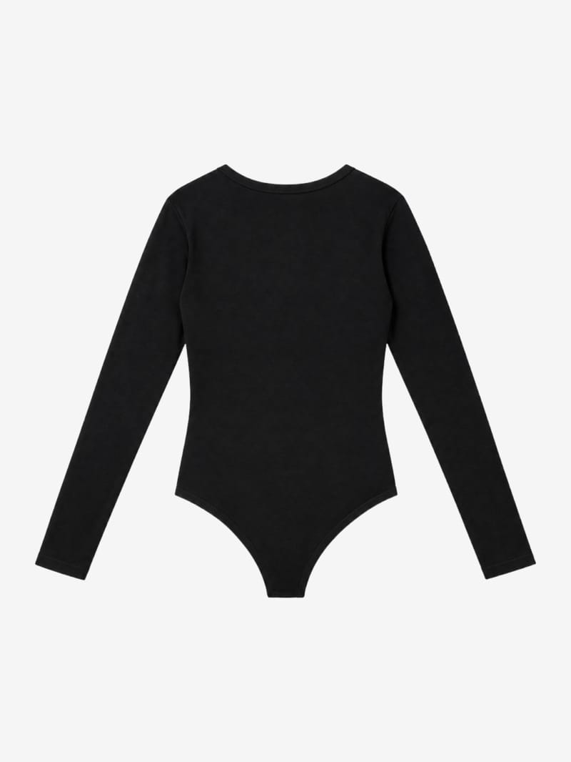 Diesel Kids: Cotton blend long-sleeve bodysuit