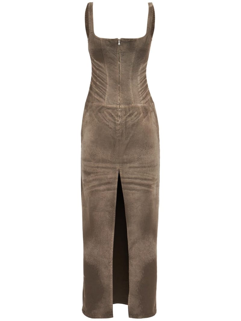 Giuseppe Di Morabito: Cotton blend midi dress