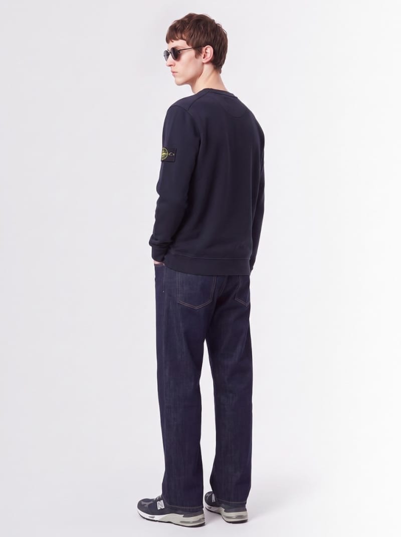 Stone Island: 棉质圆领卫衣